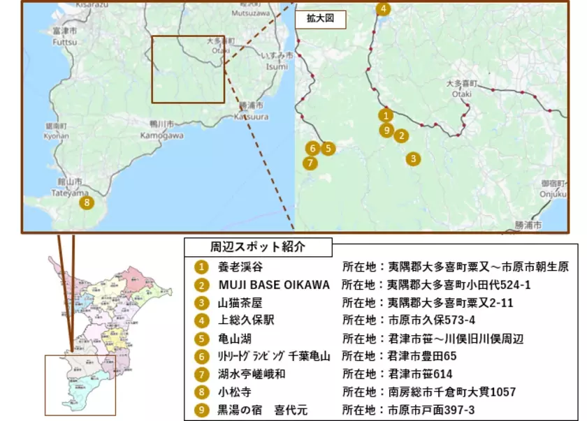 東京から90分の非日常体験　晩秋の房総半島の紅葉とヒーリングスポットをご紹介！