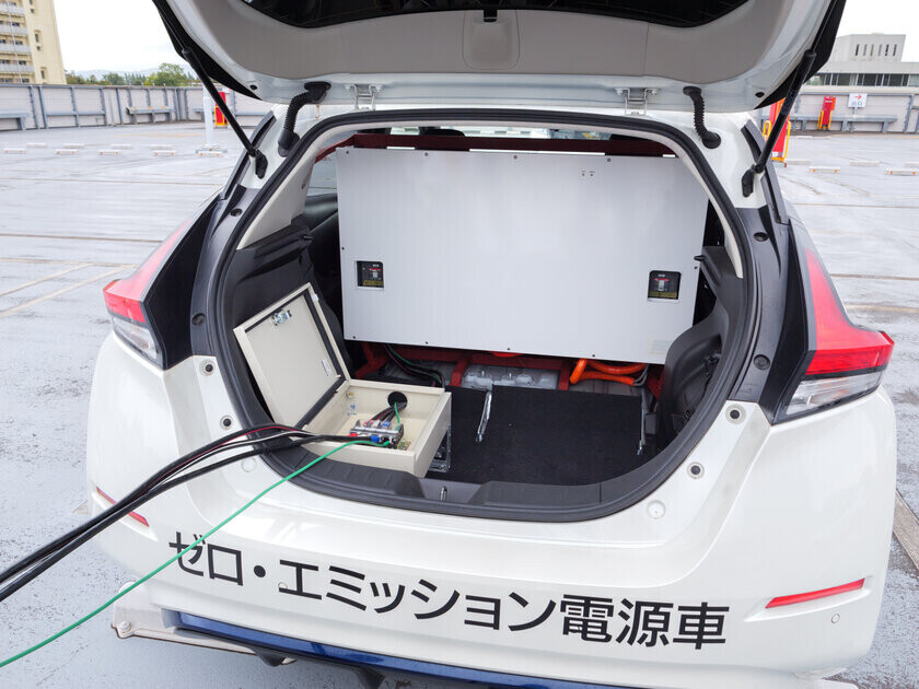 ベルエナジー、完全ゼロエミッション電源車「MESTA Gen」を発表　独自技術を応用し三相200V最大50kWの出力を実現