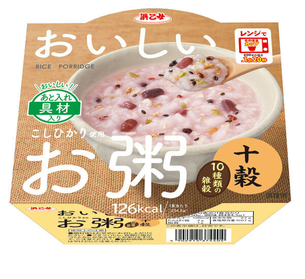 電子レンジでチンするだけ！忙しいときの味方ごはん　『おいしいお粥』シリーズを通販限定で12月2日に発売