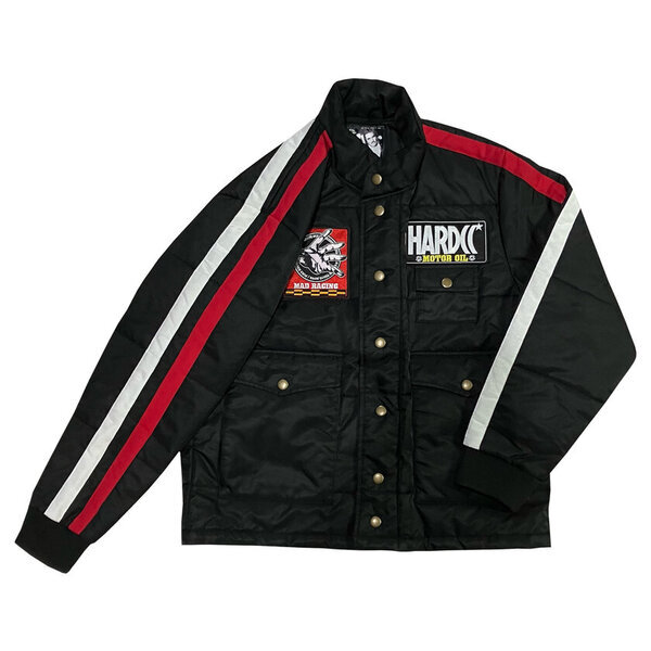HARDCC"マッド"レーシング ジャケット25「デッド・ブラック」「ブラッド・バーガンディ」2種同時発売！　特別価格にて受注予約受付中！