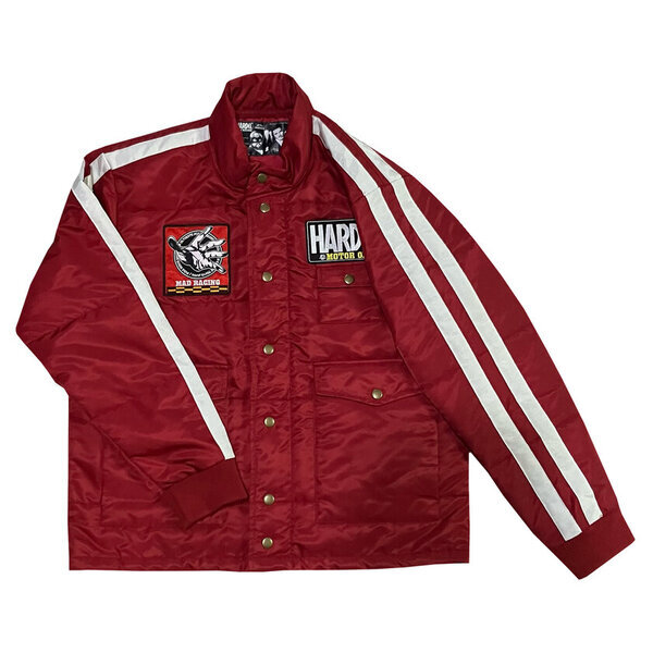 HARDCC"マッド"レーシング ジャケット25「デッド・ブラック」「ブラッド・バーガンディ」2種同時発売！　特別価格にて受注予約受付中！