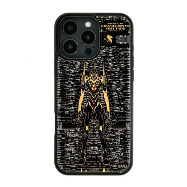 エヴァンゲリオンデザインが登場！電波でLEDが光るiPhone 16用ケース　基板の配線パターンで緻密に描いた初号機とNERV、第13号機デザインの3種を同時リリース