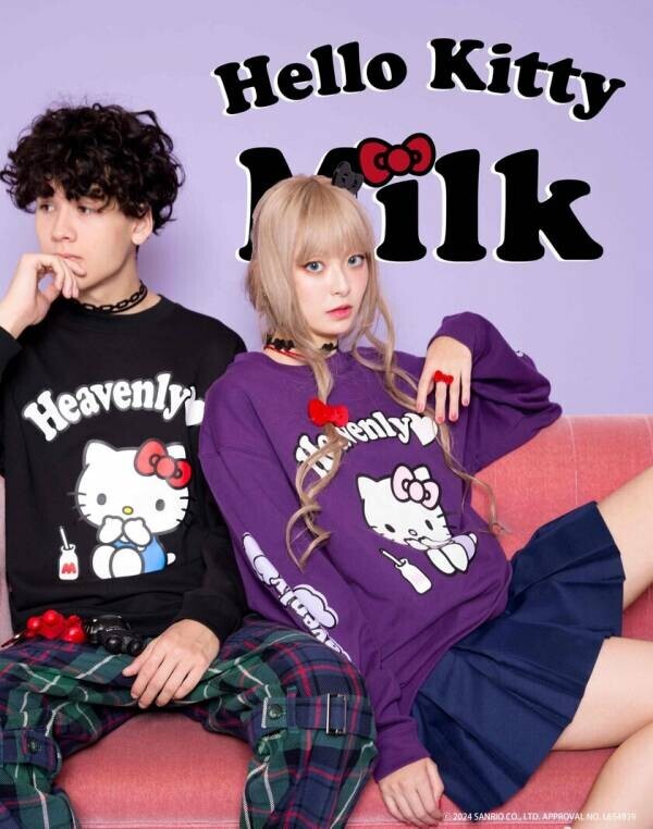 アパレルブランド「MILK」がハローキティとコラボ！MILK原宿本店にて11/22にポップアップショップをオープン