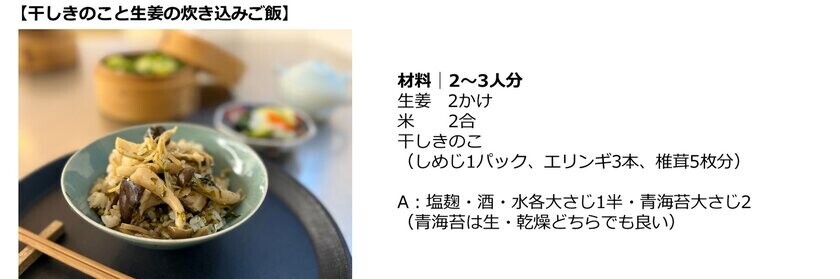 【今年は“寒暖差便秘”に注意】　400人に聞いた「冬の冷え性・便秘に関する調査」医師おすすめは“摂るサウナ”と呼ばれる『ショウガオール』！女性の6割が今年は昨年よりも便秘の症状を感じると回答　～料理家考案「冬のたっぷりショウガオールレシピ」も公開～