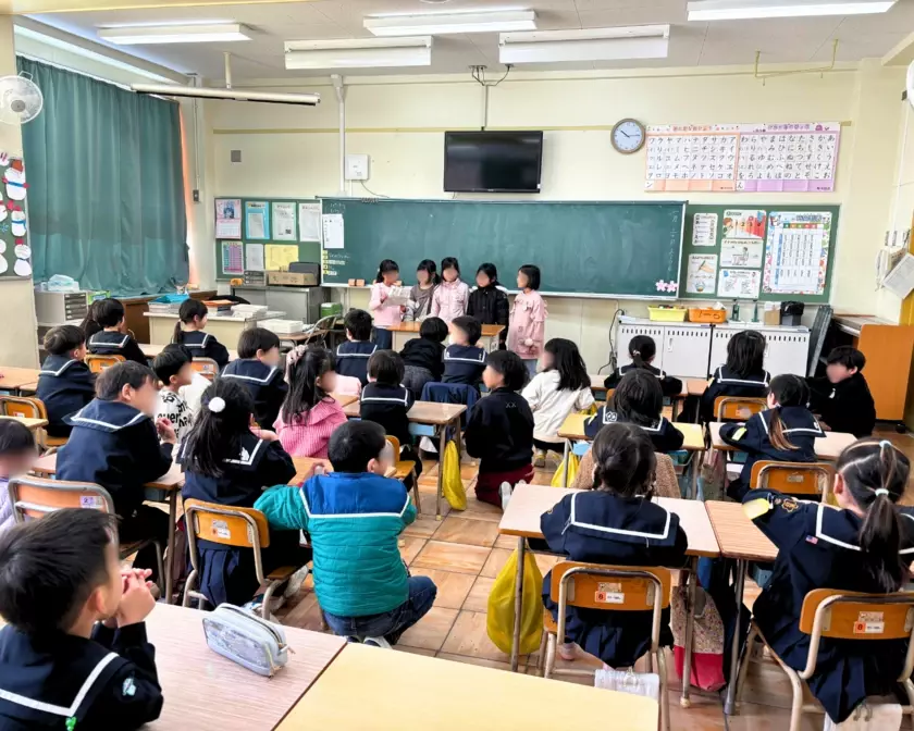 名古屋市南区の「未来の1年生」が小学校を“お試し”体験！小1プロブレムに備える新対策として1月29日に実施