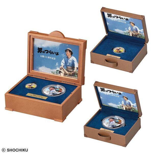 フーテンの寅さん、金貨と銀貨に登場！『男はつらいよ』55周年を記念して発行されるクック諸島の法定貨幣