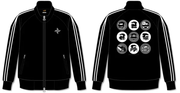 伝説のレトロゲームが“黒い”アパレルに！11月29日(金)より期間限定受注販売を開始