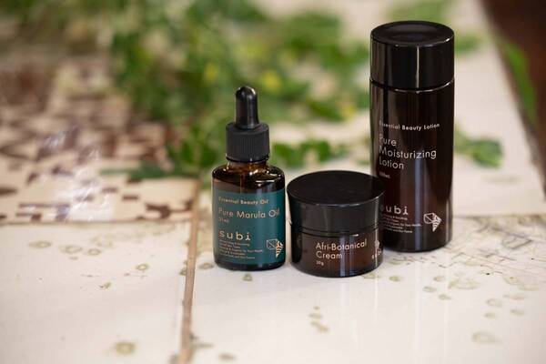 アフリカ産植物7種を配合、100％天然由来成分の美容クリーム