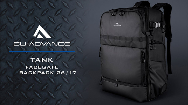 優れた機能性と大容量設計にこだわったカメラバッグ「GW-ADVANCE タンク」シリーズよりバックパック他全6モデル新発売！