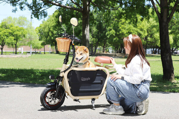 クラウドファンディング1,489％を達成した愛犬と旅する電動バイク「Doggie」の一般受注を先着100台限定で開始！