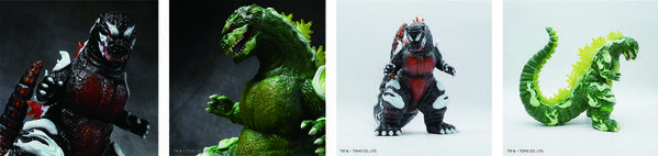 『ゴジラVSデストロイア』公開30周年記念　ゴジラの宿敵デストロイアのアートソフビが登場