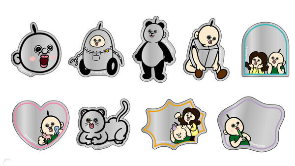 韓国Z世代に人気のキャラクター「パンパンくんの日常」LINE公式スタンプ第二弾リリース決定！12月13日スタートの国内初エキシビション発売商品も発表！