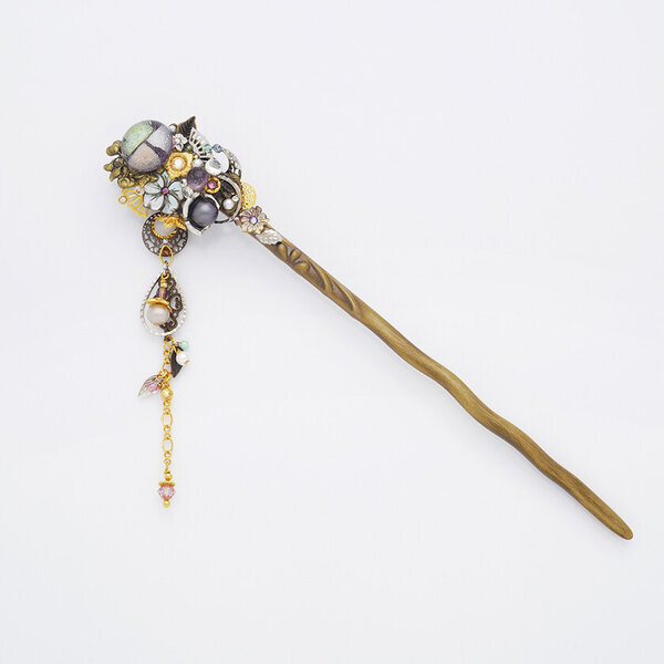 ジュエリー京都、「源氏物語」シリーズの新作かんざし「紫式部」を12月13日(金)に数量限定発売！