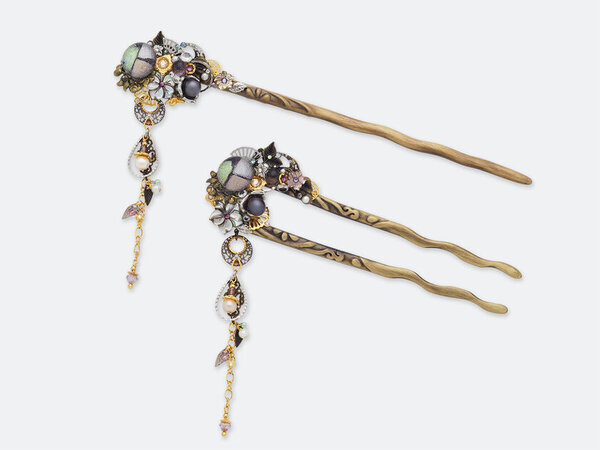 ジュエリー京都、「源氏物語」シリーズの新作かんざし「紫式部」を12月13日(金)に数量限定発売！