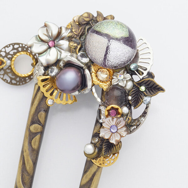 ジュエリー京都、「源氏物語」シリーズの新作かんざし「紫式部」を12月13日(金)に数量限定発売！