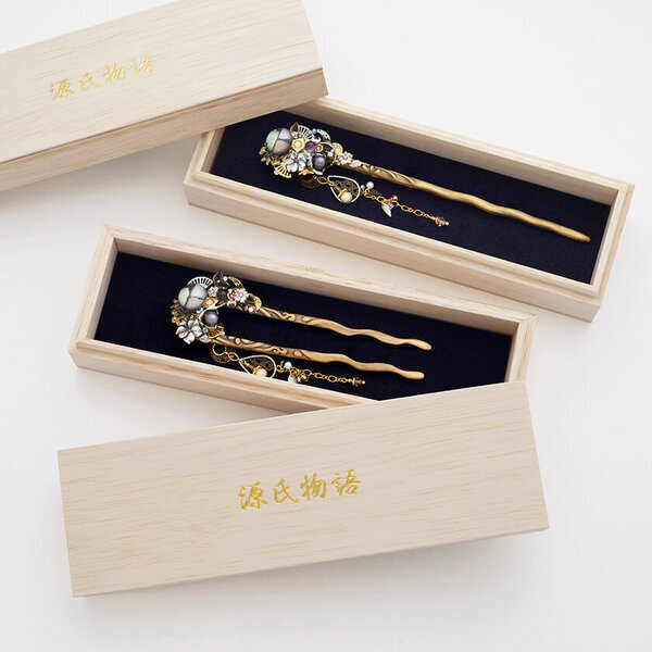 ジュエリー京都、「源氏物語」シリーズの新作かんざし「紫式部」を12月13日(金)に数量限定発売！