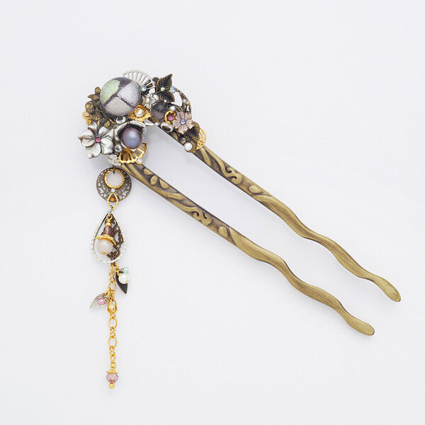 ジュエリー京都、「源氏物語」シリーズの新作かんざし「紫式部」を12月13日(金)に数量限定発売！