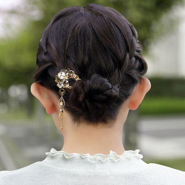 ジュエリー京都、「源氏物語」シリーズの新作かんざし「紫式部」を12月13日(金)に数量限定発売！