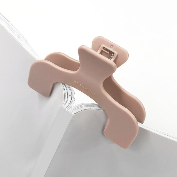 開いたまま固定できるブッククリップに手のひらサイズが登場！『ウカンムリクリップぷち』が12月下旬より発売