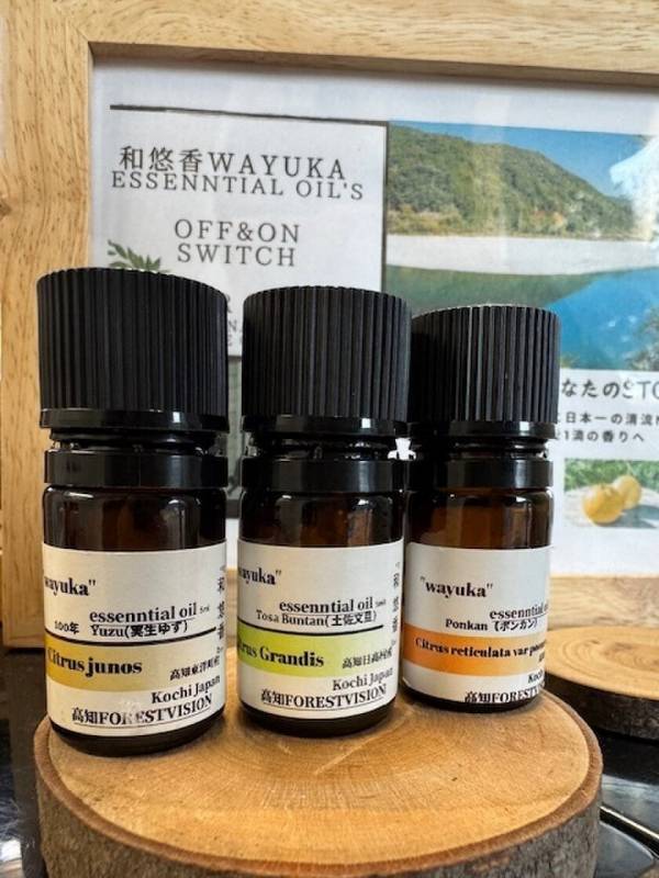高知県産業振興事業連携　高知の香りの恵み『高知 香り家』シリーズ エッセンシャルオイル提供開始　香りの創造から地域を超えた産業振興事業