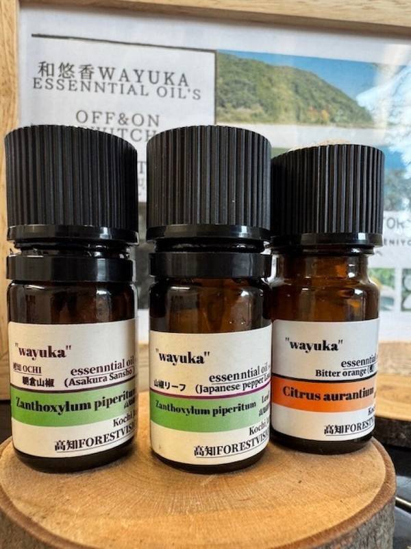 高知県産業振興事業連携　高知の香りの恵み『高知 香り家』シリーズ エッセンシャルオイル提供開始　香りの創造から地域を超えた産業振興事業