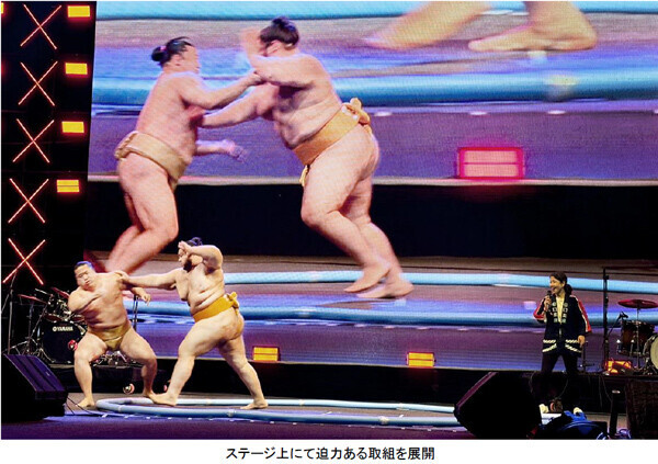 インバウンド向け相撲エンタテインメントショーホールTHE SUMO HALL日楽座OSAKA初の海外公演を実施！インドで大成功！