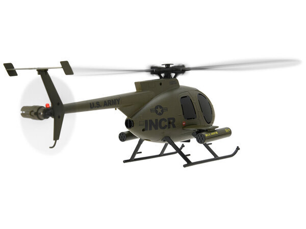 ミリタリーファン必見！100g未満の精密ディティール電動RCヘリ「MD500 INCR」を12月21日(土)に販売開始！