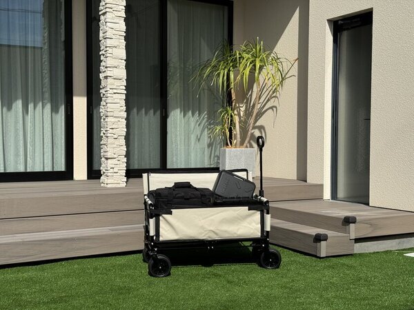 アウトドアや災害時に大活躍！「ベンチワゴン」新発売