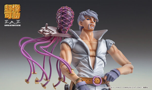 メディコス・エンタテインメントが放つ人気シリーズ【超像可動】に『ジョジョの奇妙な冒険 第4部』より、「空条承太郎」がセカンドカラーで登場！！