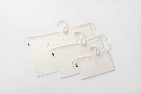 2024年度グッドデザイン賞受賞！ミニマル＆スマートなデザインの巾着『BAGSBAG』をECサイトにて販売開始