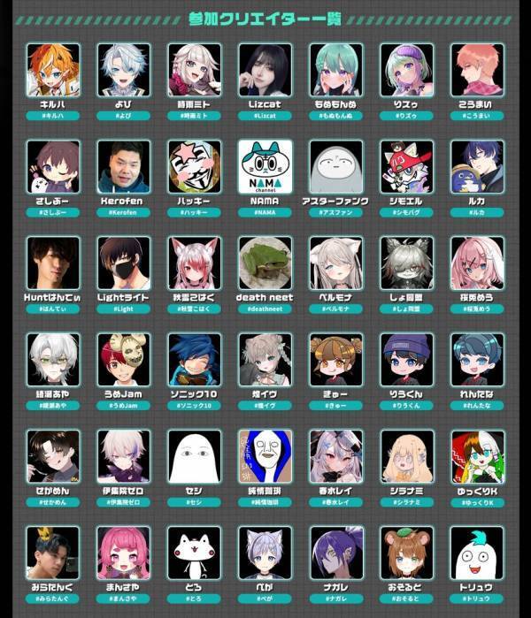 ゼン狐集合！3Dモデルデビューを賭けた配信者対抗戦イベント「『ゼンレスゾーンゼロ』 BuberBoom」を本日12月18日より開催！