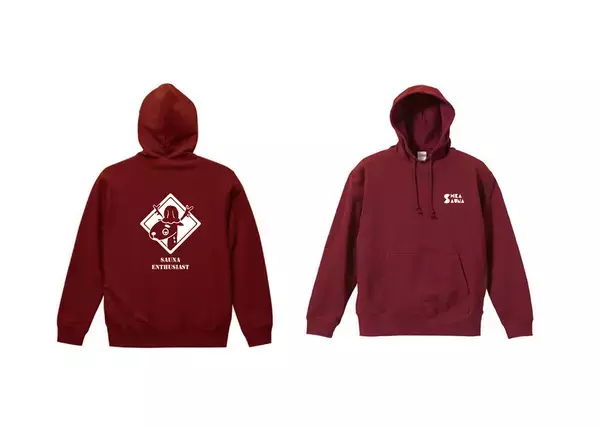 大型ストーブに特徴のある鹿嶋市初のプライベートサウナ【鹿とサウナ】より、数量限定でオリジナルイラストが入った拘りのパーカーが12月16日に新発売！