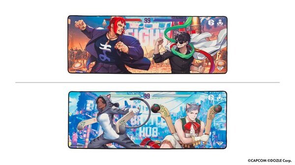 「ストリートファイター 6」×「ドズル社」コラボ続報本日(12月20日)より『マリーザ×ぼんじゅうる』、『リリー×ネコおじ』のアイテムの受注販売受付を開始