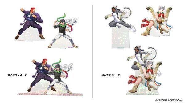 「ストリートファイター 6」×「ドズル社」コラボ続報本日(12月20日)より『マリーザ×ぼんじゅうる』、『リリー×ネコおじ』のアイテムの受注販売受付を開始