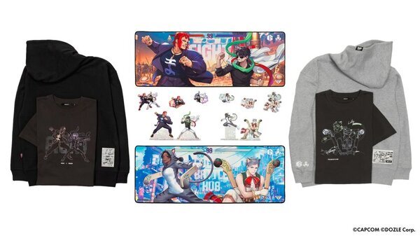 「ストリートファイター 6」×「ドズル社」コラボ続報本日(12月20日)より『マリーザ×ぼんじゅうる』、『リリー×ネコおじ』のアイテムの受注販売受付を開始