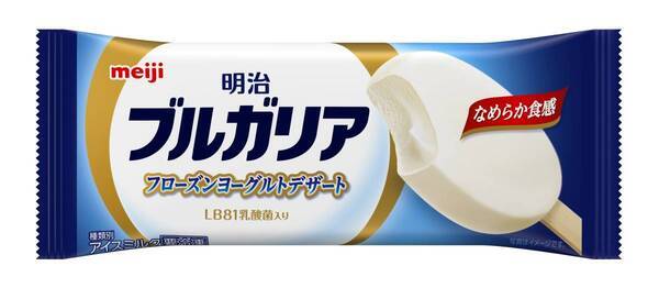 『明治ブルガリア 果肉をまとったフローズンヨーグルトデザート 白桃』全国のコンビニエンスストアで新発売！累計出荷本数7500万本突破「明治ブルガリア フローズンヨーグルトデザート」より、新商品登場！LB81乳酸菌使用　白桃果肉をまとったさっぱり、なめらかアイス