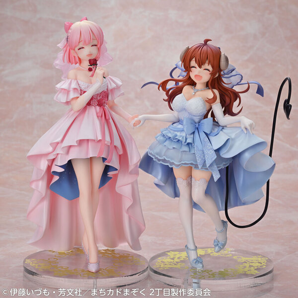 TVアニメ「まちカドまぞく 2丁目」より、「シャドウミストレス優子」「千代田桃」がウェディング姿でフィギュア化！！