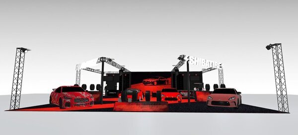 シバタイヤが「東京オートサロン2025」出展　タイヤ、車両の展示とイベントを実施