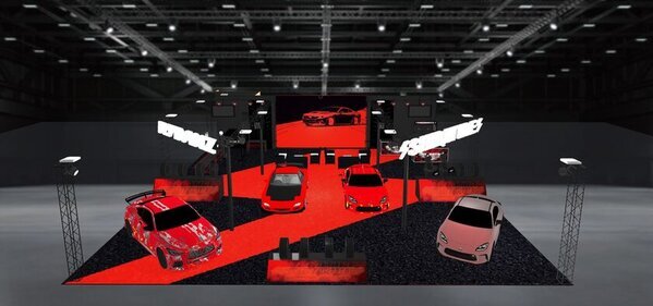 シバタイヤが「東京オートサロン2025」出展　タイヤ、車両の展示とイベントを実施