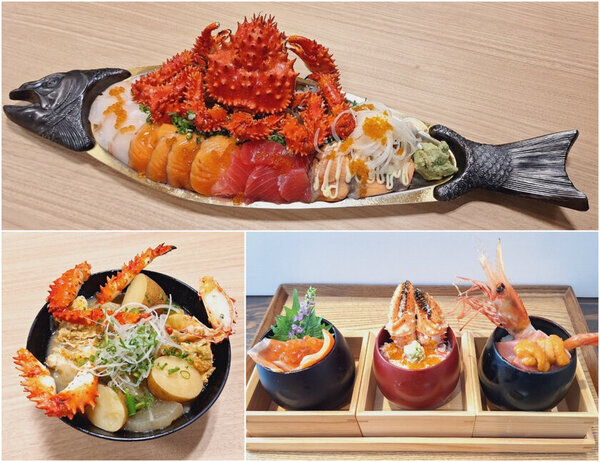 道の駅サーモンパーク千歳　年末年始限定！ドーンと豪快「蟹グルメ」が新登場！