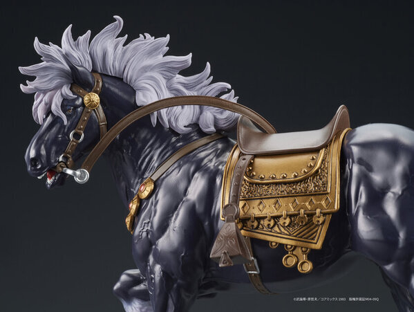 不朽の名作『北斗の拳』より、“ラオウ＆黒王号セット”が約1/24スケールでアクションフィギュア化！2025年3月発売予定