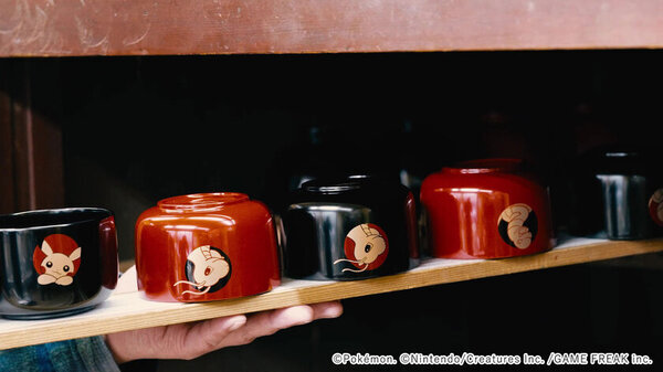 「ポケモン」の漆器小椀を、職人が手仕事で一点ずつ製作　1919年創業 漆器 山田平安堂より「ポケモン 干支小椀」発表