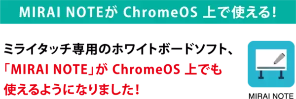 インクルーシブ電子黒板 MIRAI TOUCHを提供するさつきが、電子黒板に搭載可能なChromebox OPSを発表