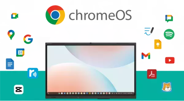 インクルーシブ電子黒板 MIRAI TOUCHを提供するさつきが、電子黒板に搭載可能なChromebox OPSを発表