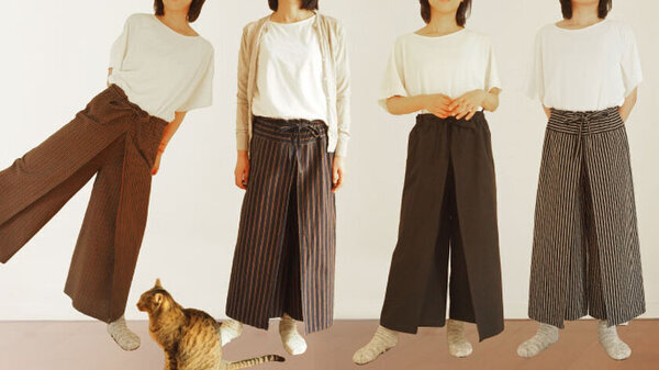 Tokyo Pouch、亀田縞、遠州刺し子ミャンマーパンツを発表クラウドファンディングにて国内外から好評