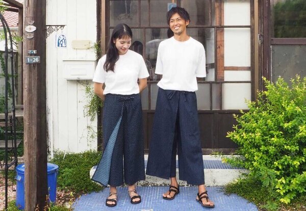 Tokyo Pouch、亀田縞、遠州刺し子ミャンマーパンツを発表クラウドファンディングにて国内外から好評