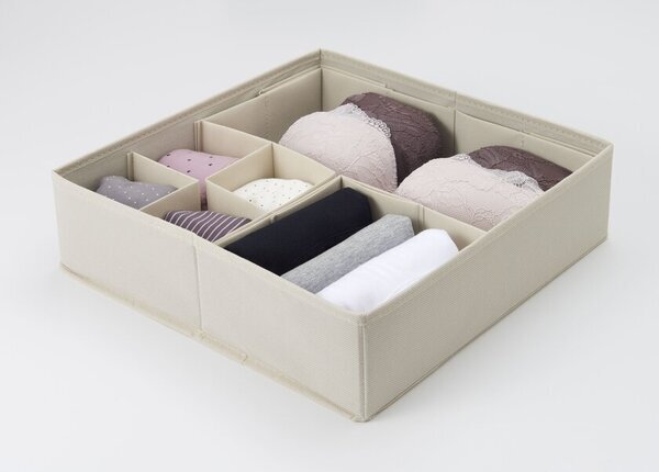 収納のお悩み解決！“動く仕切り”で自由にサイズ変更できる【PataPata仕切りが動く収納ボックス】1月14日販売開始