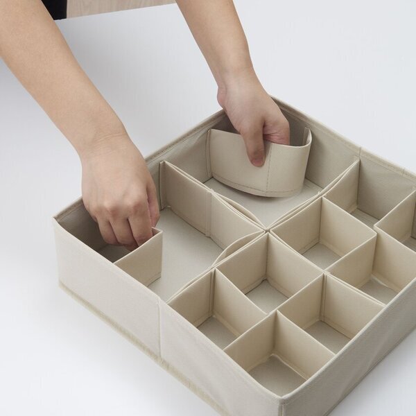 収納のお悩み解決！“動く仕切り”で自由にサイズ変更できる【PataPata仕切りが動く収納ボックス】1月14日販売開始