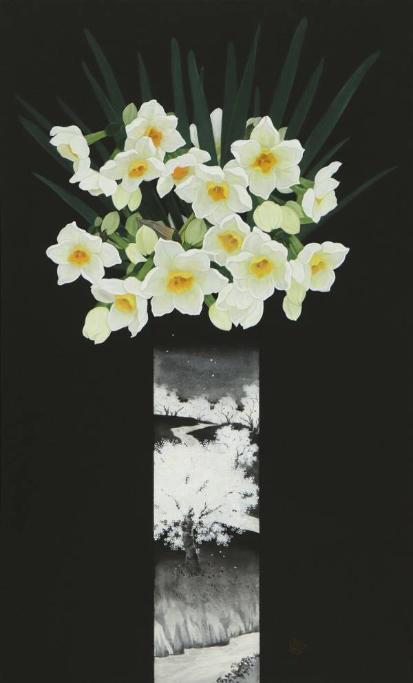 月刊誌『華道』の表紙を飾った日本画家4名による展覧会　それぞれの視点で描く春夏秋冬を4月10日より公開