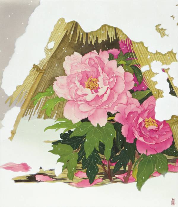 月刊誌『華道』の表紙を飾った日本画家4名による展覧会　それぞれの視点で描く春夏秋冬を4月10日より公開